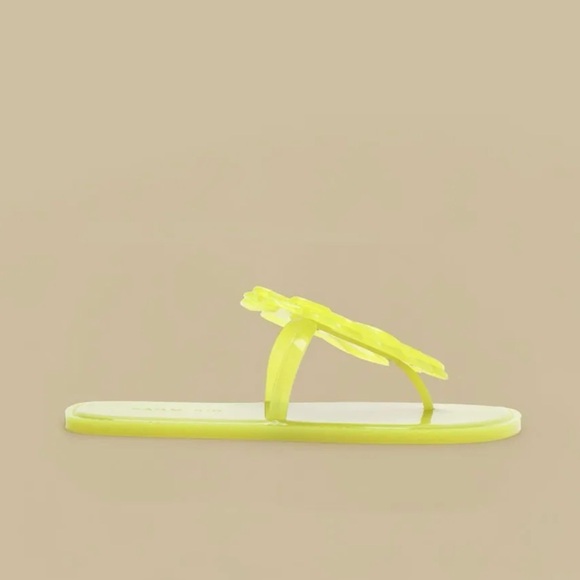 Vibrant Green Monstera Leaf Jelly Sandals PURCHASED IN BRAZIL 🇧🇷 - Picture 5 of 5